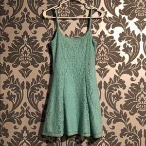 Teal summer dress